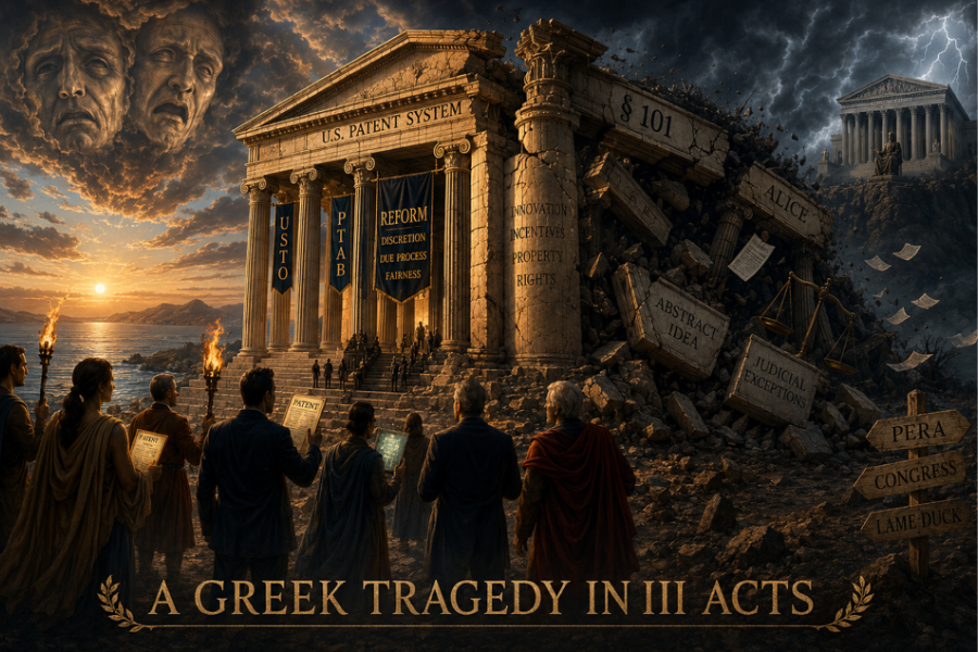 A §101 Greek Tragedy in Three Acts
